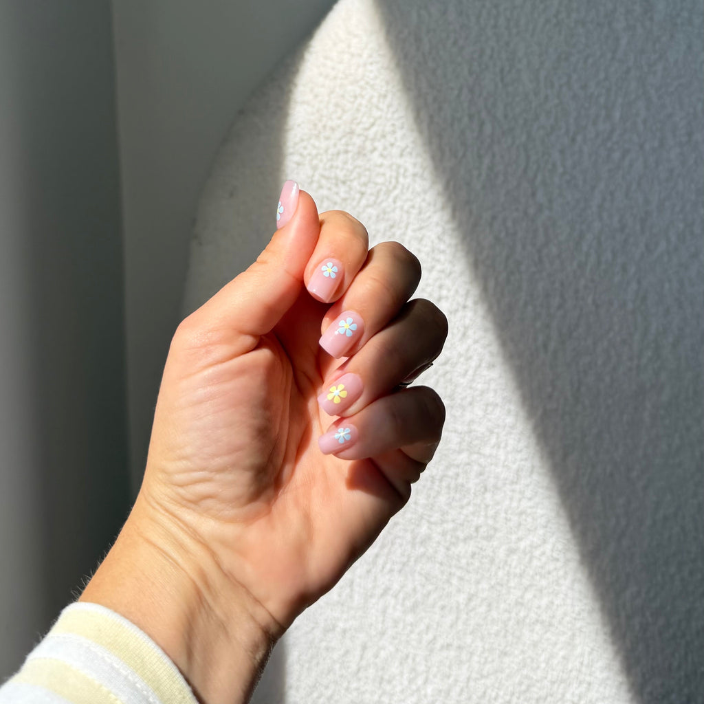Petal | press-on nails | square