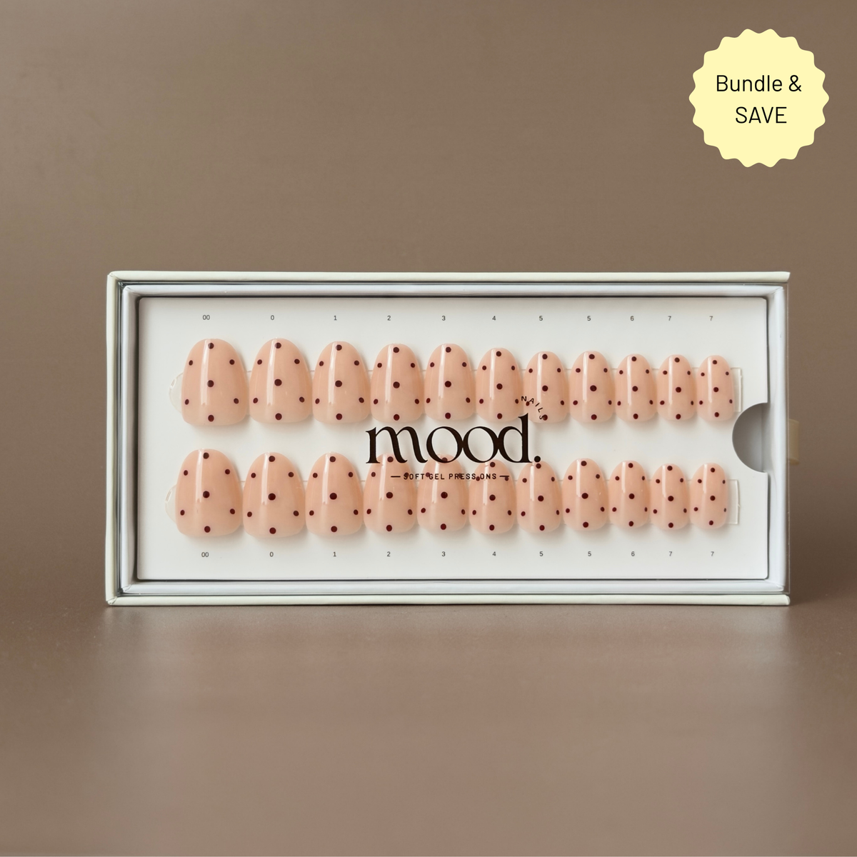 Sprinkle | press-on nails | oval