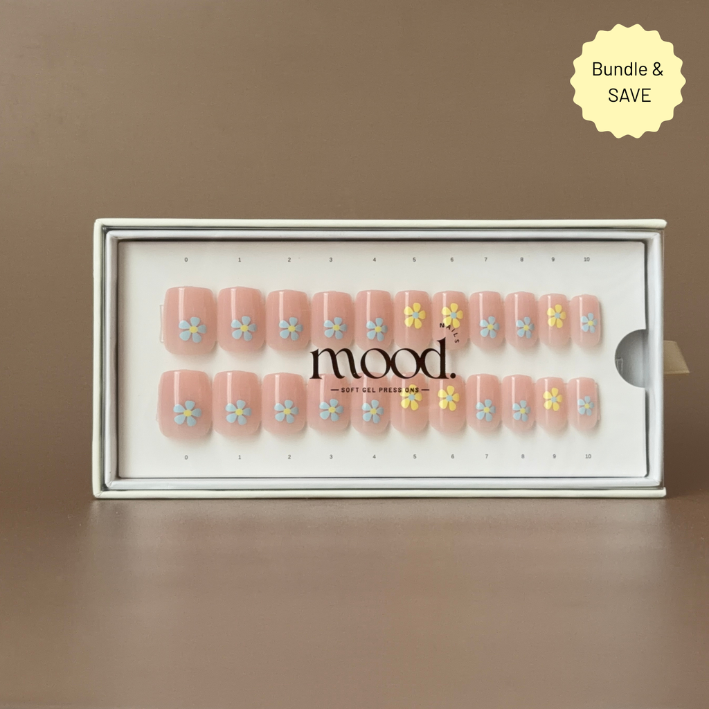Petal | press-on nails | square