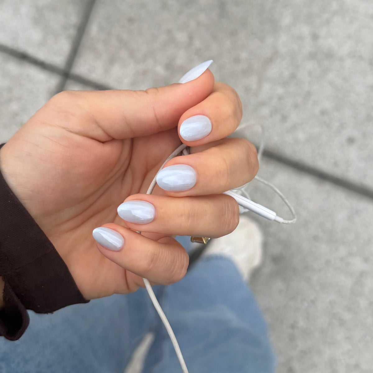 Sky | press-on nails | xs almond
