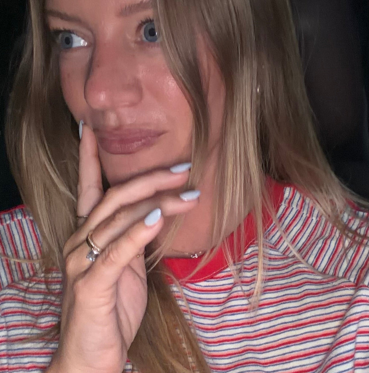 Sky | press-on nails | xs almond