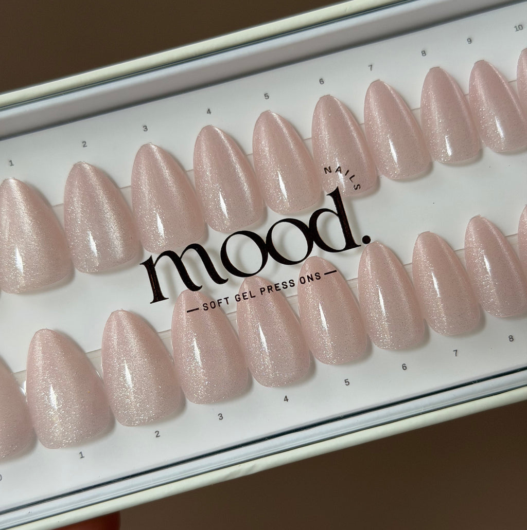 Sugar | press-on nails | short almond