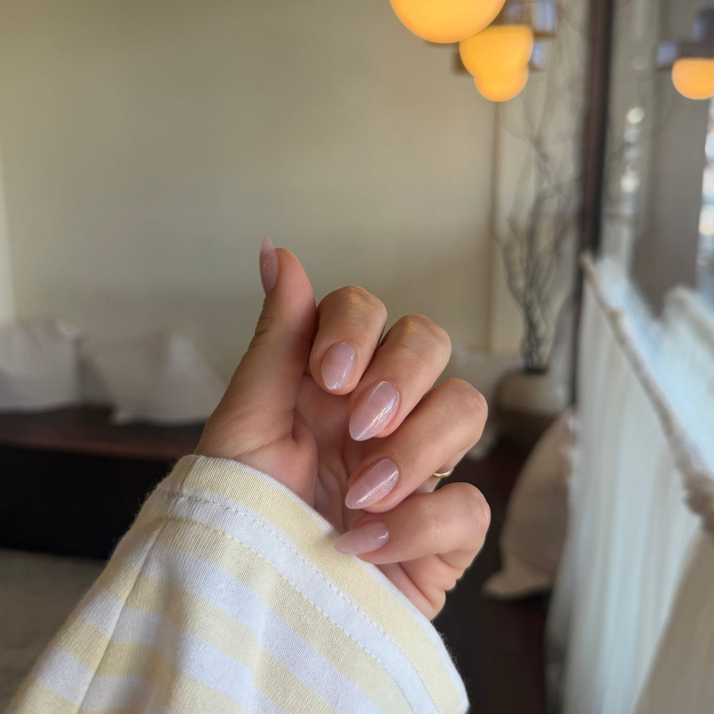 Sugar | press-on nails | short almond