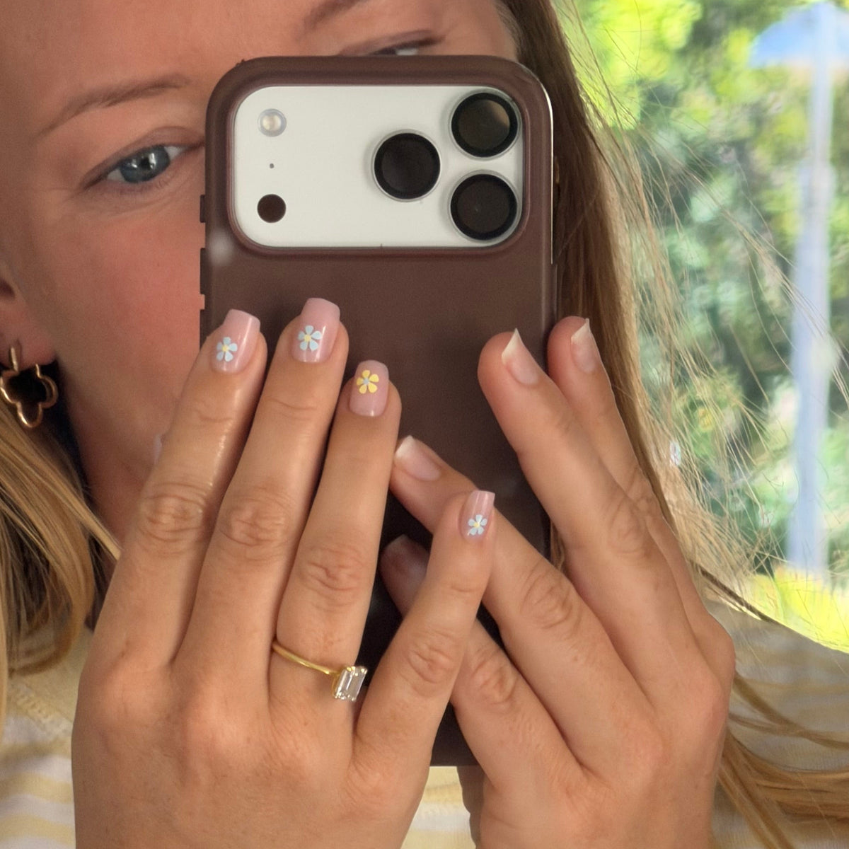 Petal | press-on nails | square