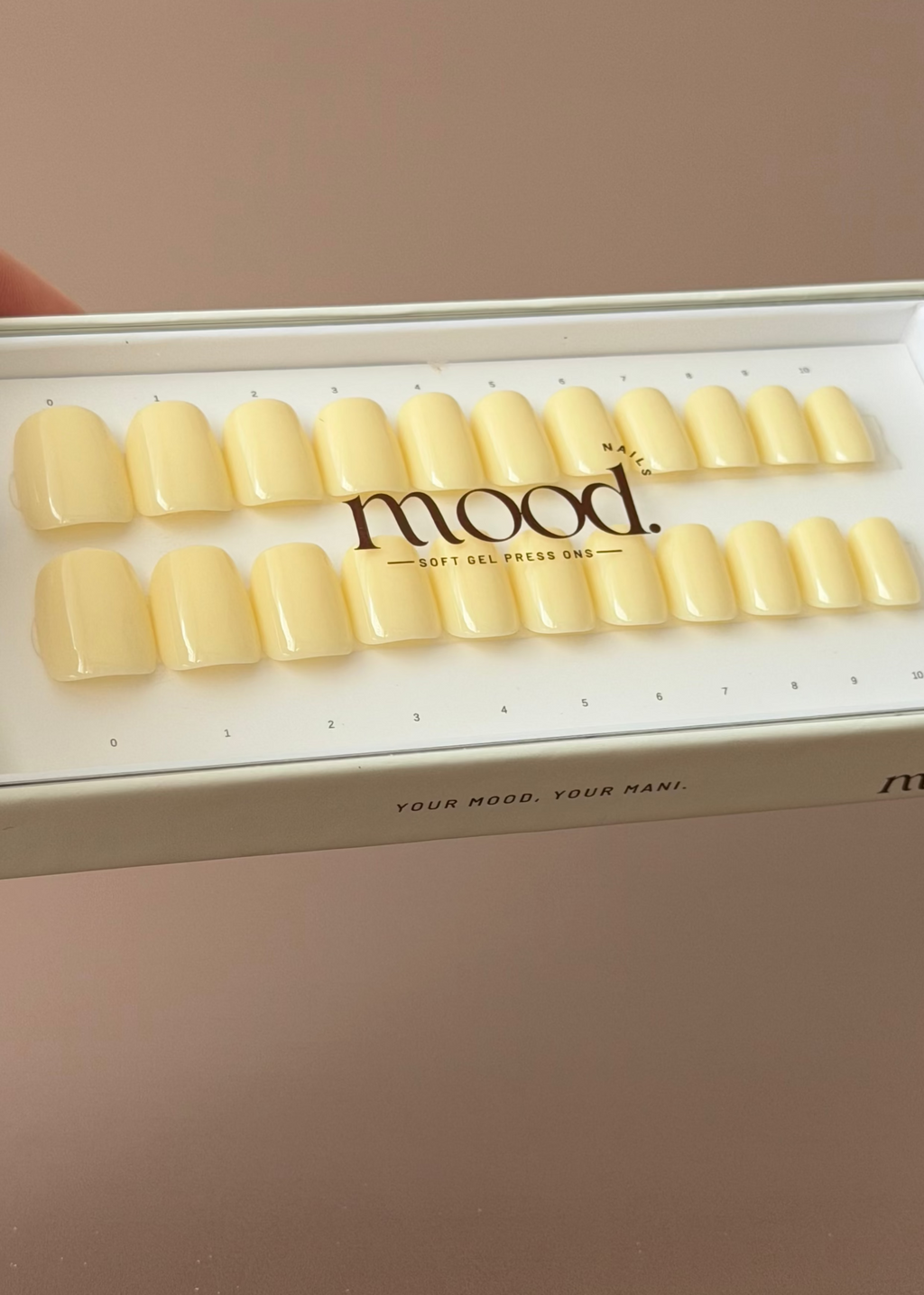 Butter | press-on nails | square