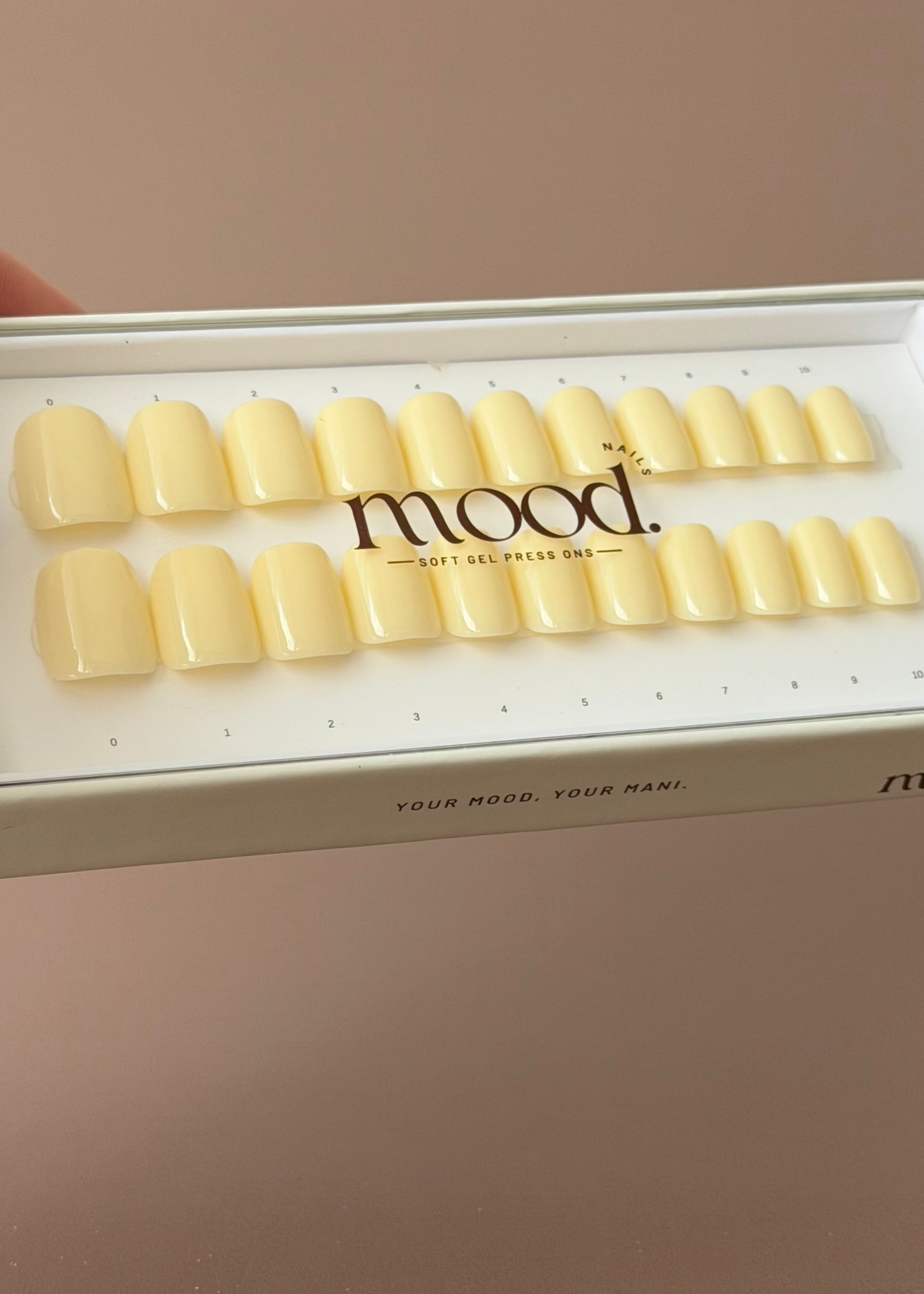 Butter | press-on nails | square
