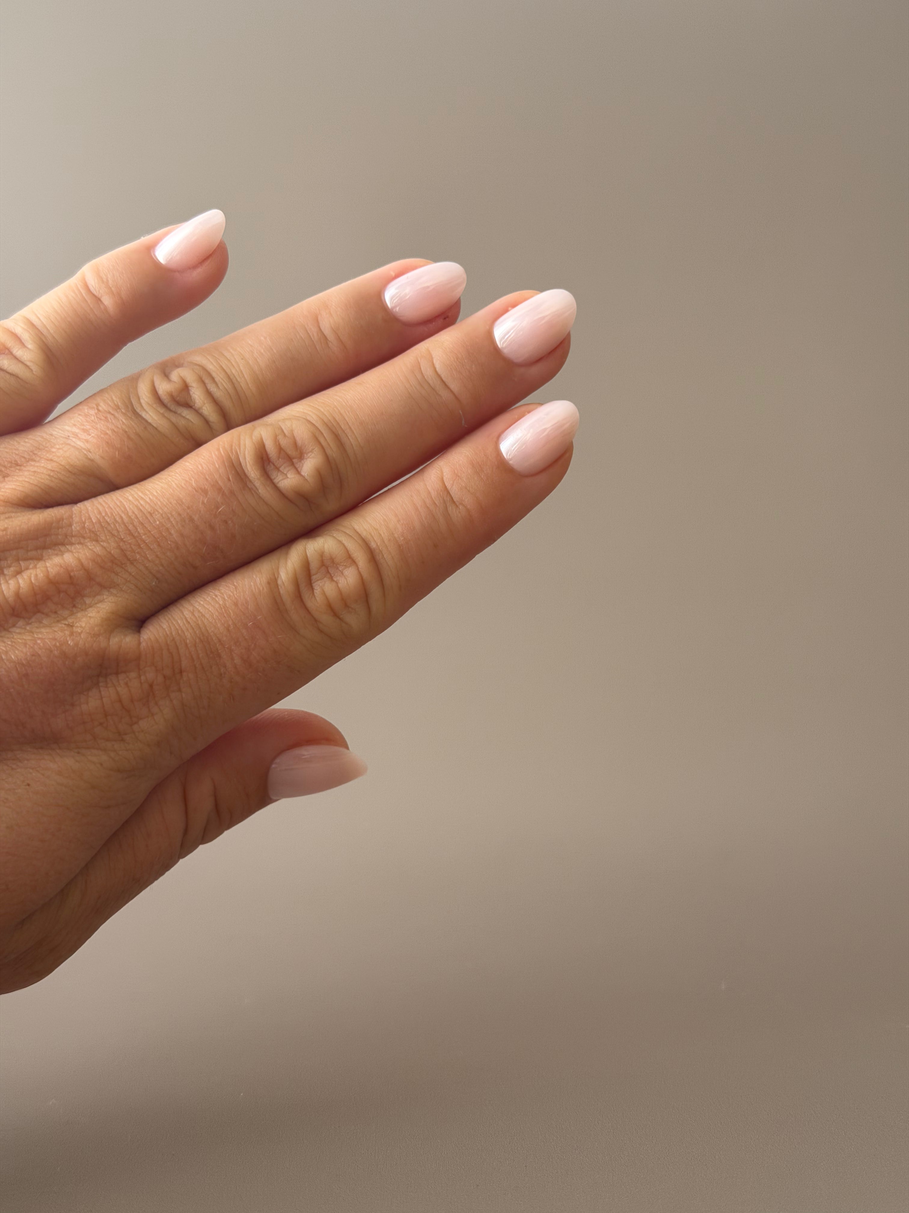 Glazed | press-on nails | oval