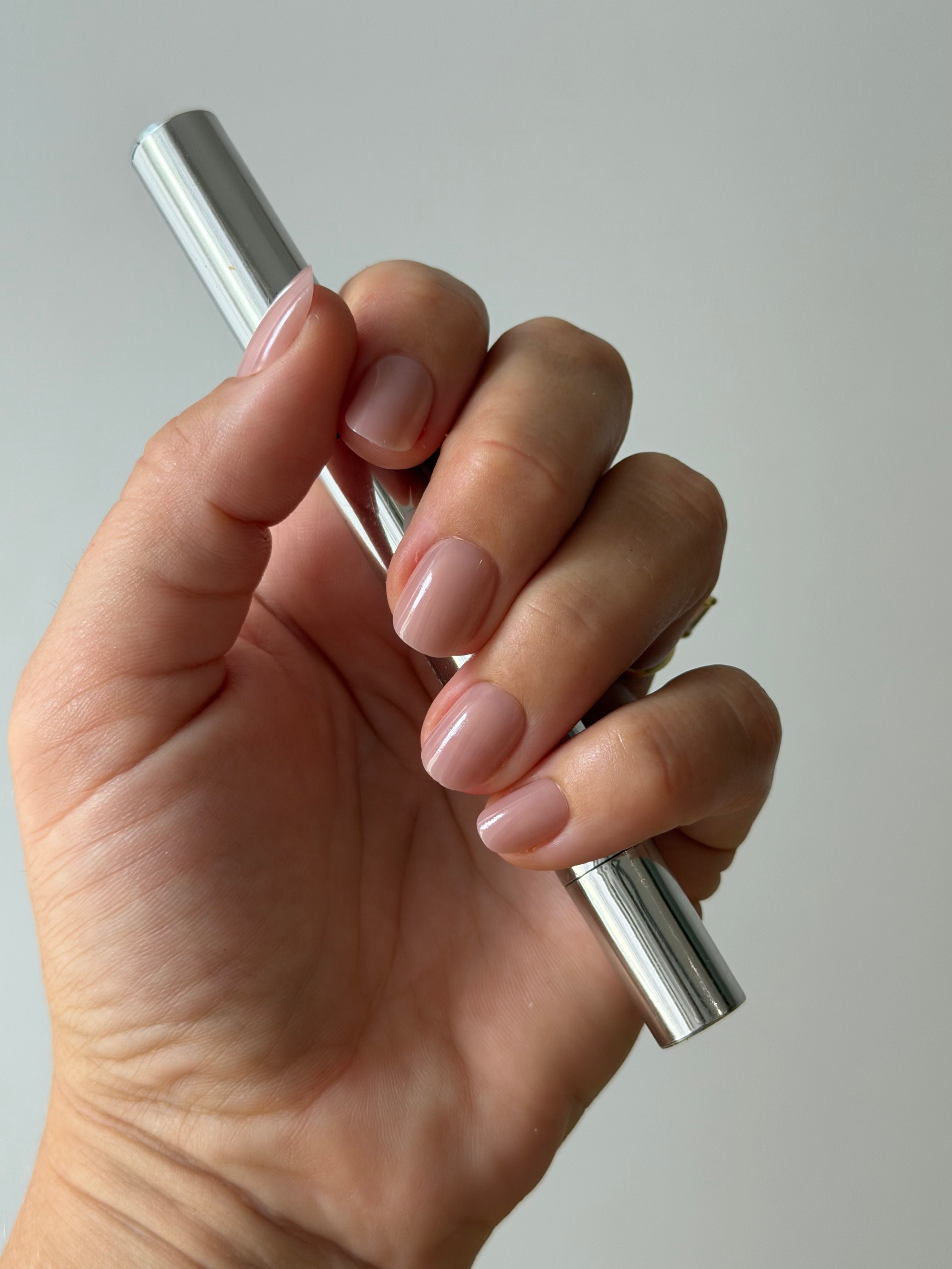 Nude Mood | press-on nails | squoval