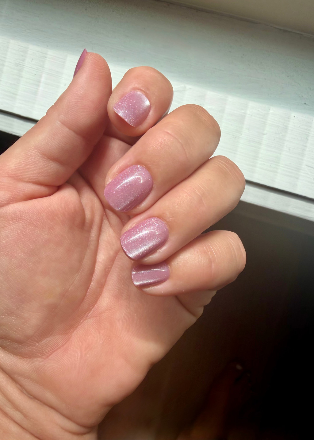 Blush | press-on nails | squoval