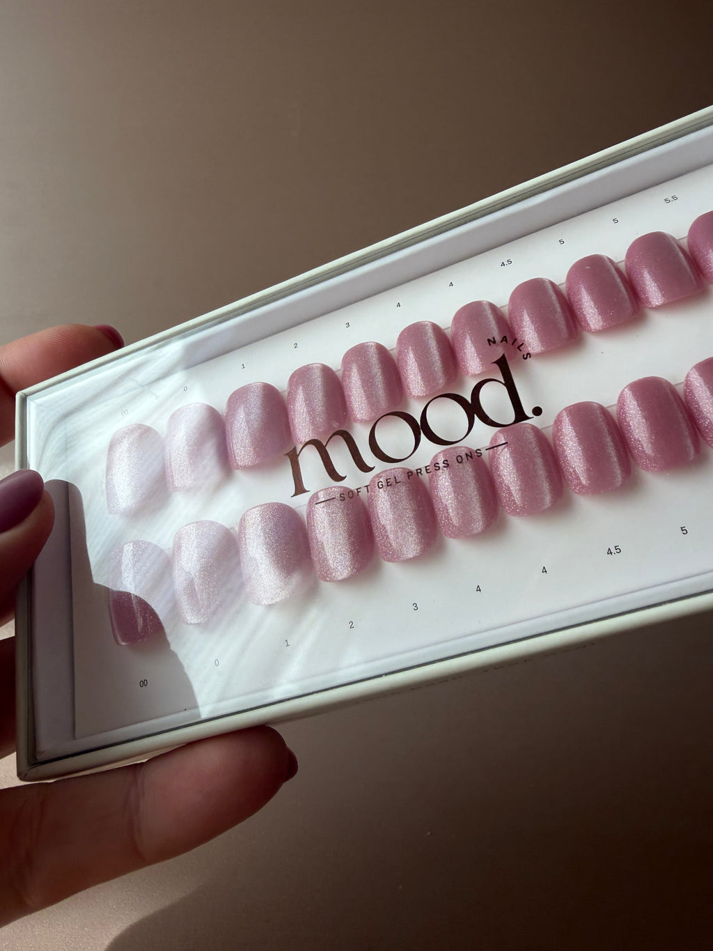 Blush | press-on nails | squoval