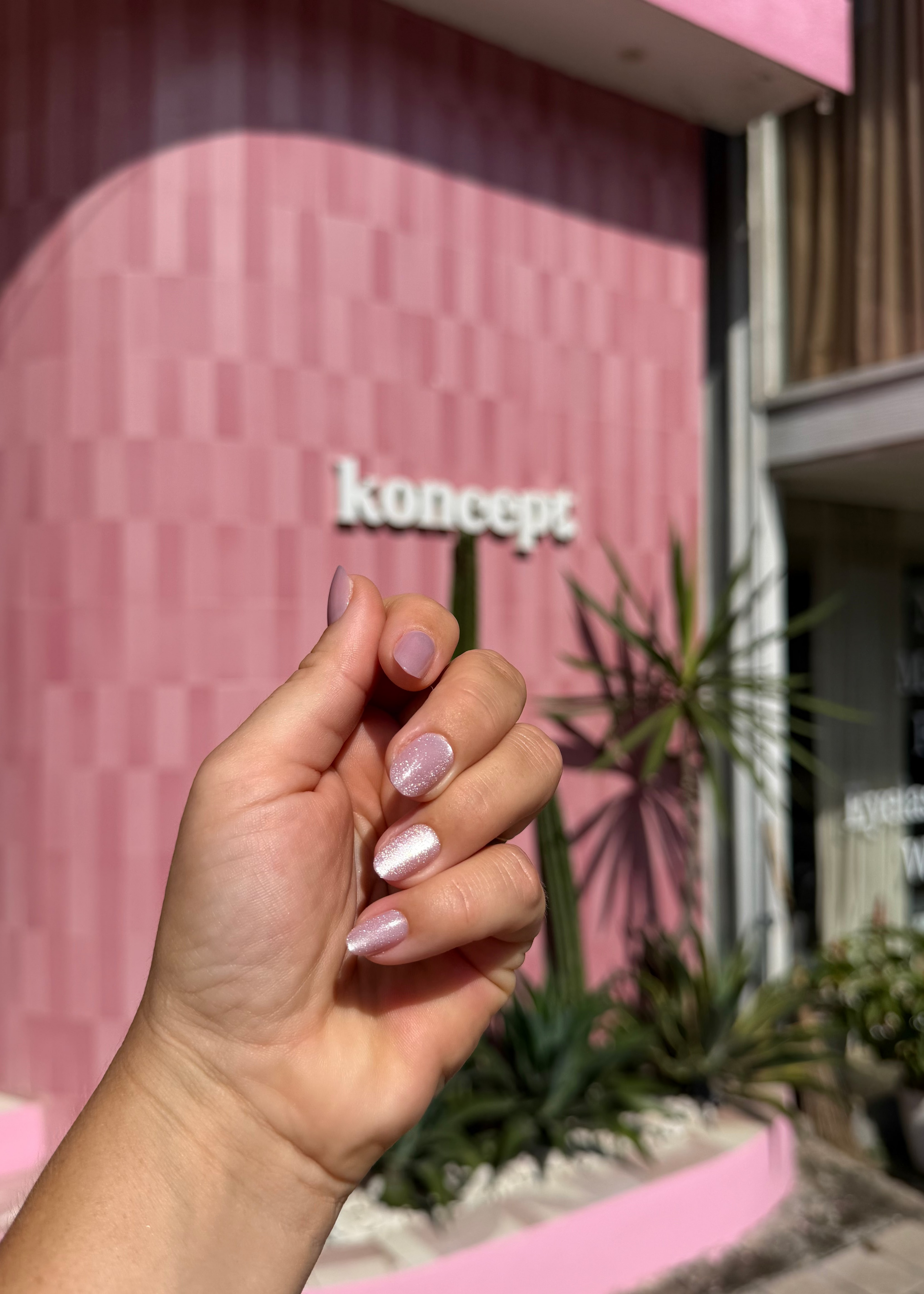 Velvet | press-on nails | oval