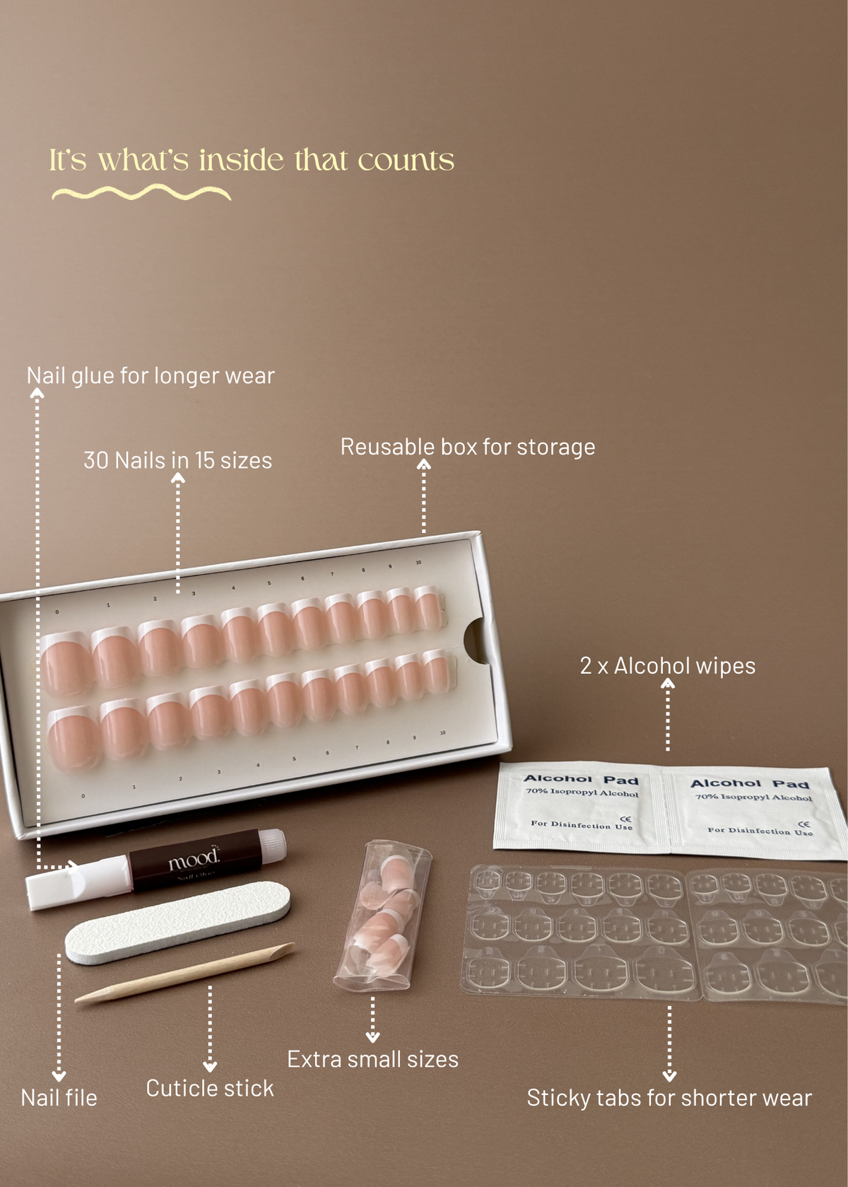 Main Character | press-on nails | square