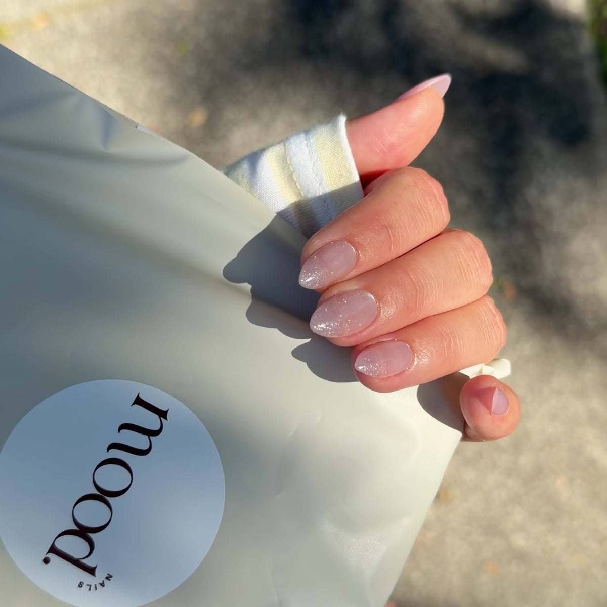 Sugar | press-on nails | short almond