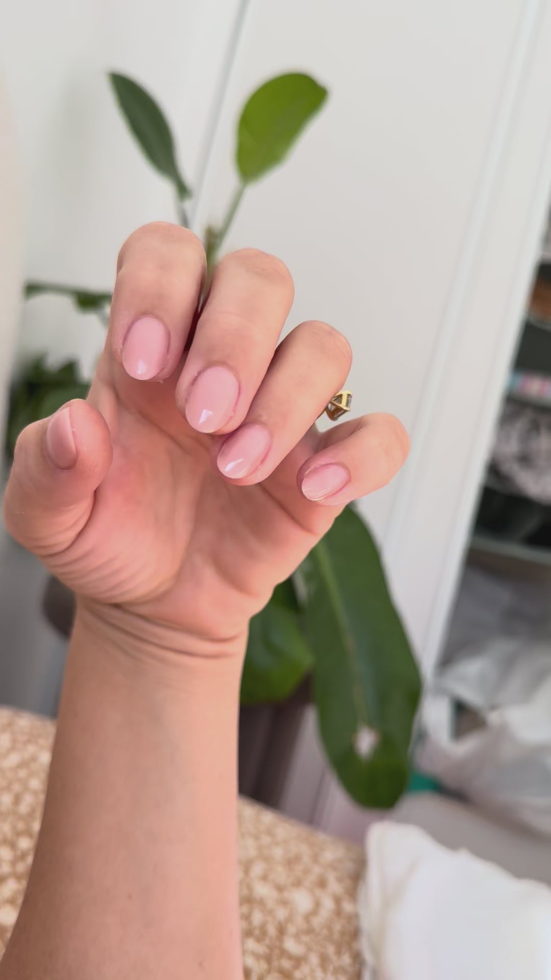 Nude Mood | press-on nails | oval
