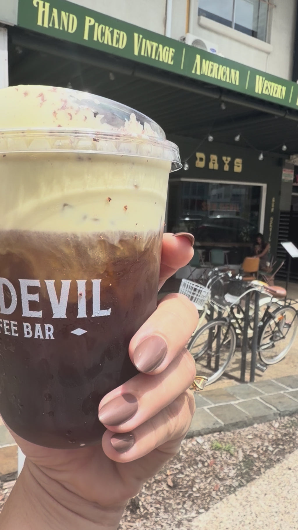 Mocha | press-on nails | almond