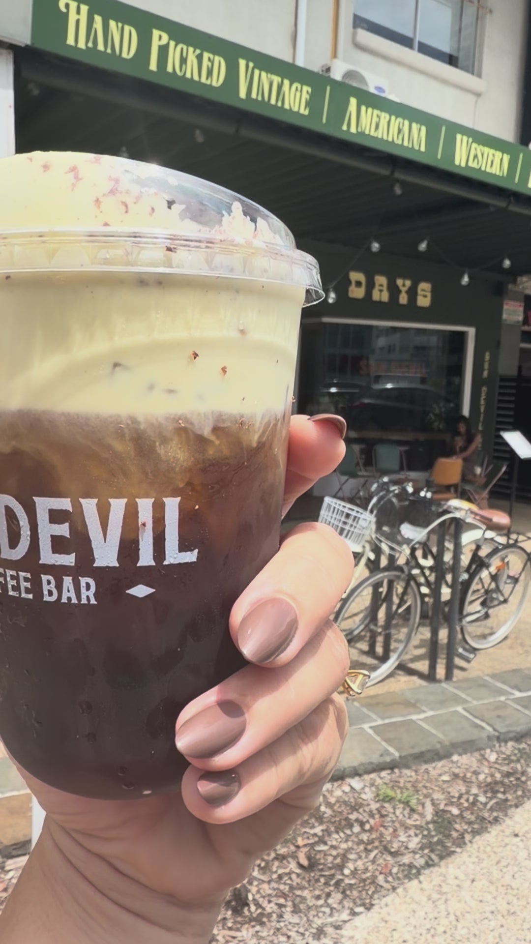 Mocha | press-on nails | almond
